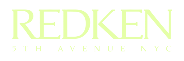 Redken logo with text "5th Avenue NYC" in light green.